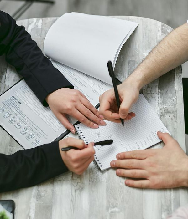 Team collaboration and strategic planning session